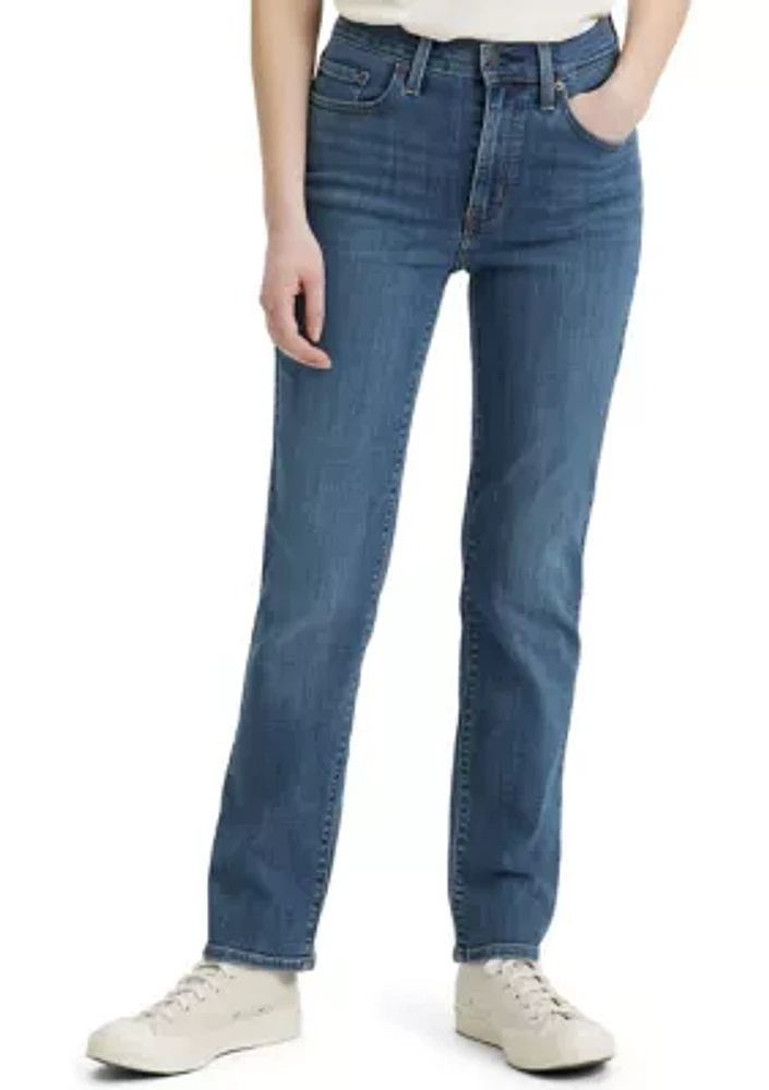 724 High Rise Straight Jeans