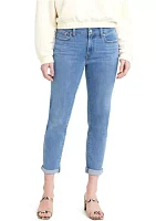 Mid Rise Boyfriend Jeans