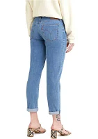 Mid Rise Boyfriend Jeans