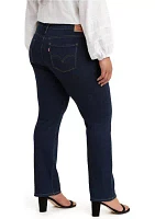 Plus 414 Classic Straight Jeans