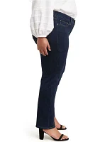 Plus 414 Classic Straight Jeans