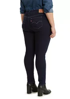 Plus High Rise Skinny Indigo Atlas Jeans