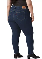 Plus High Rise Skinny Fit Jeans