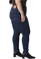 Plus High Rise Skinny Fit Jeans