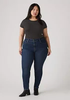 Plus High Rise Skinny Fit Jeans