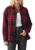 Henri Plaid Printed Flannel Shirt