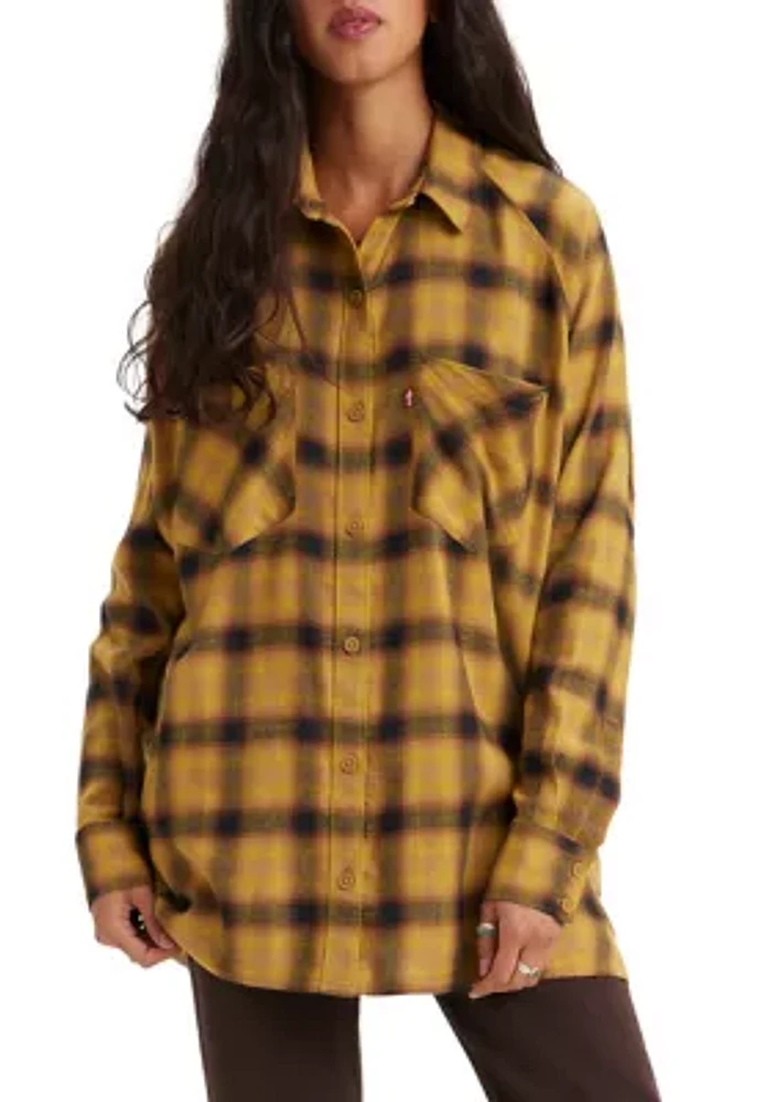 Linda Plaid Dijon Shirt