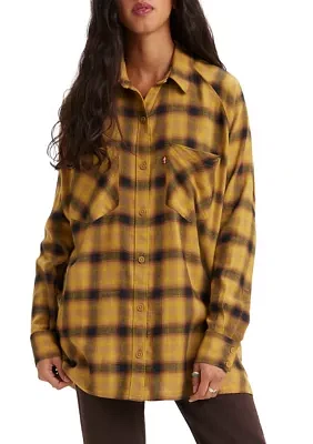 Linda Plaid Dijon Shirt