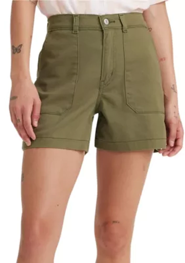 Solid Utility Shorts