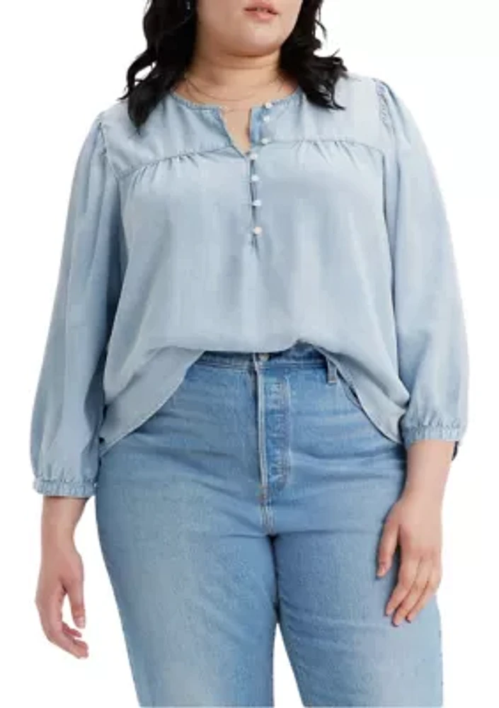 Plus Halsey Blouse