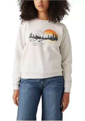 Women's Everyday Graphic Crew Sweatshirt