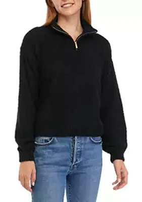 TRUE CRAFT Quarter Zip Pullover Sweater