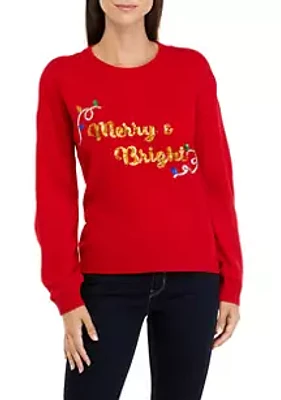 Joyland Women's Merry and Bright Sweater