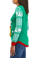 Women's Meowy Christmas Sweater