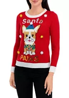 Joyland Women's Santa Paws Sweater