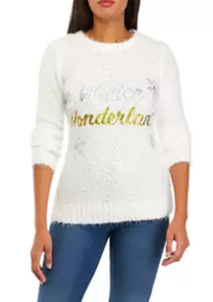Joyland Women's Winter Wonderland Christmas Sweater