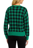 Women's Joy Buffalo Check Sweater