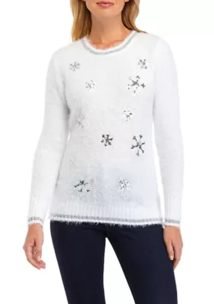 Women's Christmas Snowflake Sweater