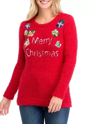 Women's Merry Christmas Graphic Sweater