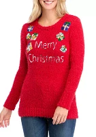 Women's Merry Christmas Graphic Sweater