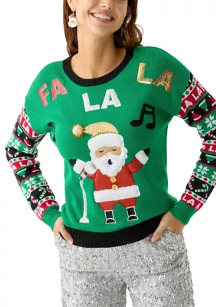 Women's Santa Concert Sweater