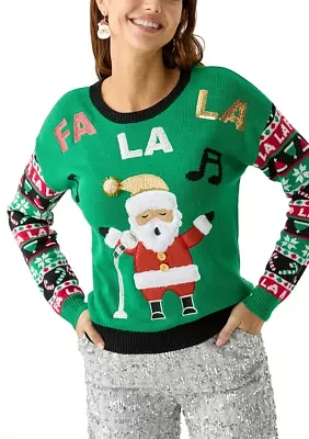 Women's Santa Concert Sweater