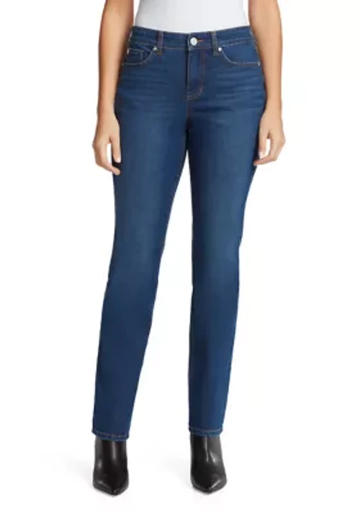 Women's Mandie Straight Denim Jeans- Regular