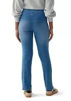 Women's Soft Denim Pull On Pants