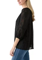 Women's 3/4 Bell Sleeve Top