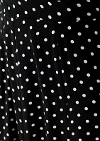 Women's Polka Dot Midi Skirt