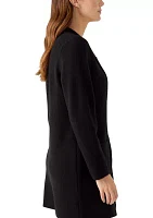 Women's Long Sleeve Solid Coatigan