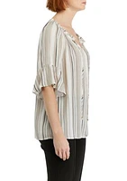 Women's Striped Blouse