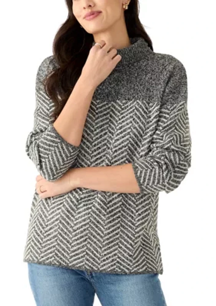 Women's Herringbone Sweater