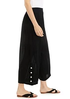 Women's Side Button Pants