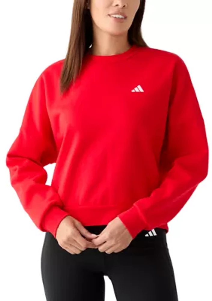 Cozy Fleece Crew Neck Sweatshirt