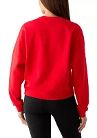 Cozy Fleece Crew Neck Sweatshirt