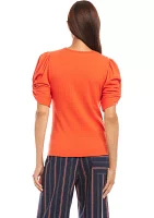 Women's Twist Sleeve Top