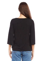 Flare Sleeve Pick Up Top