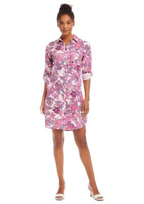 Women's Floral Shirtdress