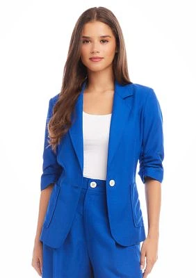 Women's Ruched Sleeve Jacket