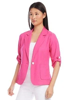 Women's Roll Tab Sleeve Jacket