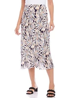 Women's Bias Cut Midi Skirt