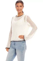 Women's Crochet Sweater