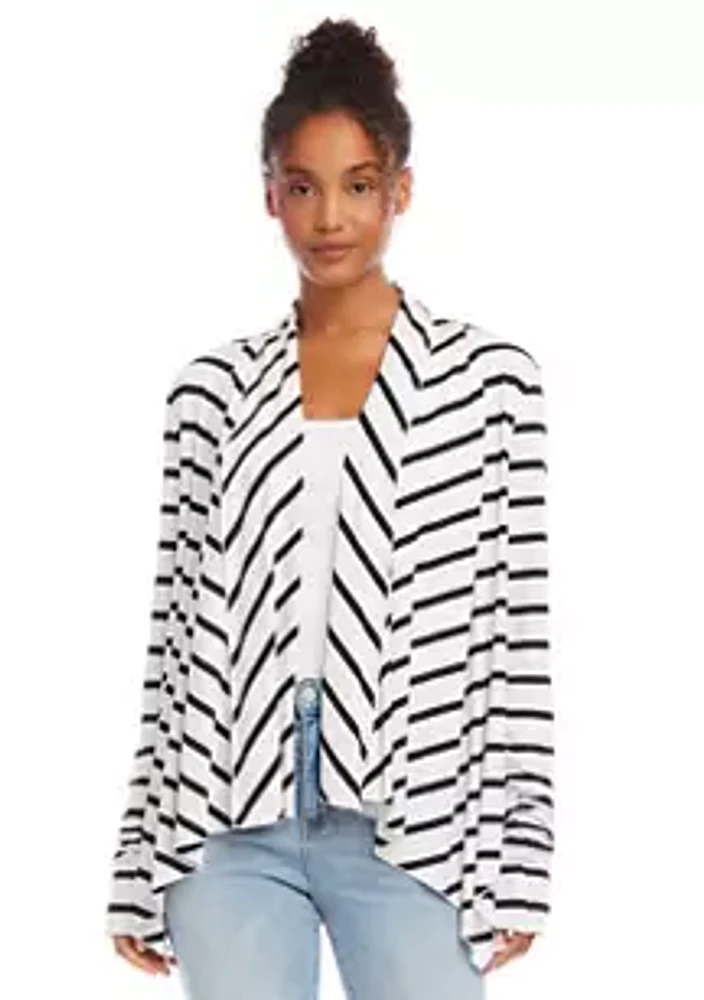 Karen Kane Women's Drape Front Cardigan