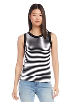 Women's Contrast Stripe Tank Top