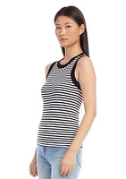 Women's Contrast Stripe Tank Top