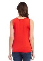 Women's Sleeveless Pick Up Top