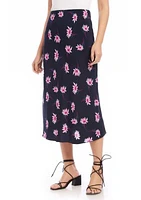 Women's Bias Cut Midi Skirt