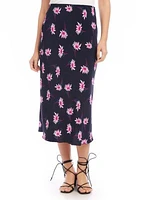 Women's Bias Cut Midi Skirt