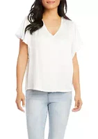 Karen Kane Women's V-Neck Top